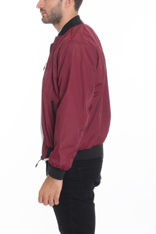Men's Vinyl Waterproof Windbreaker