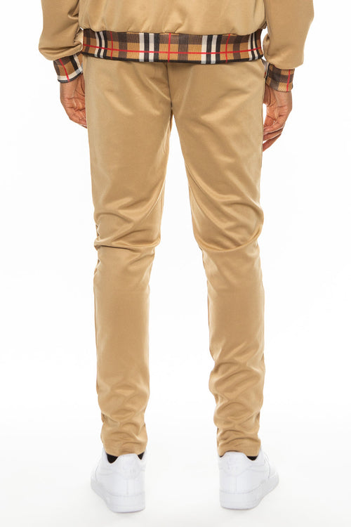 Chequered Detail Track Pant