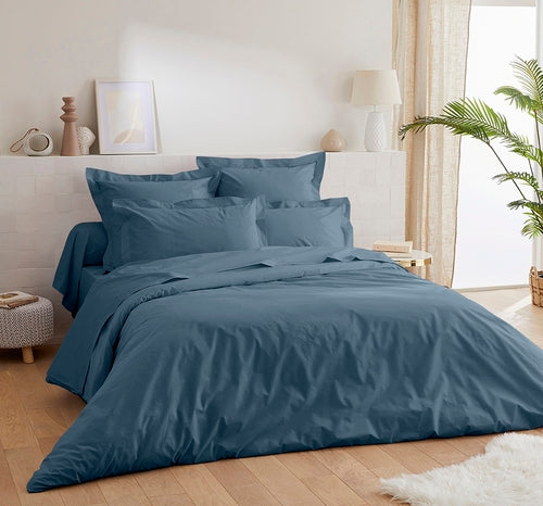 Duvet cover Percale 140x200 anise