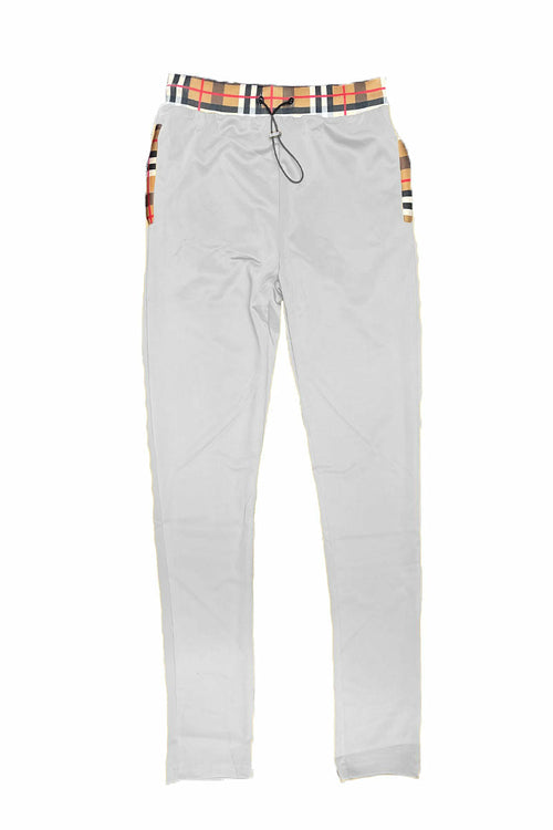 Chequered Detail Track Pant